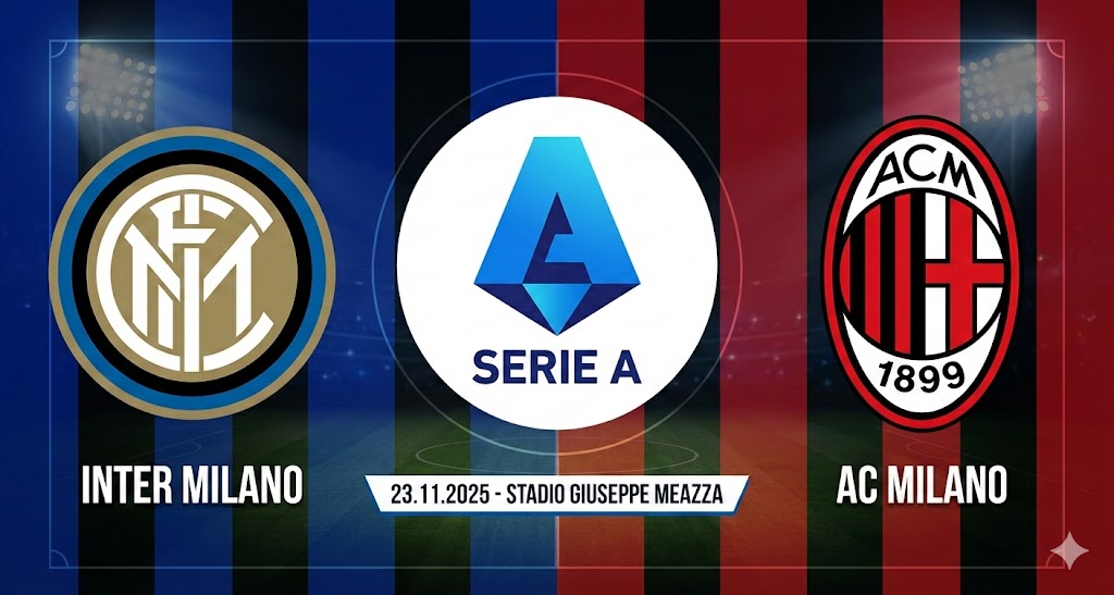 Preview 12. kolo Serie A zápas Inter Miláno - AC Miláno