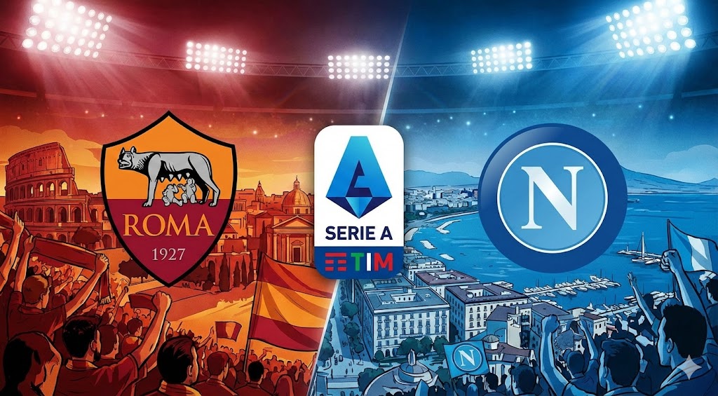 Preview AS Rím verzus Neapol Serie A