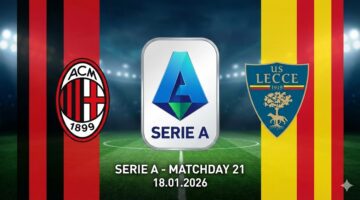 Preview zápasu 21. kola talianskej Serie A zápas AC Miláno - Lecce