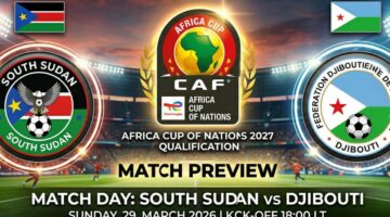 Preview Južný Sudán - Džibutsko kurzy na zápas