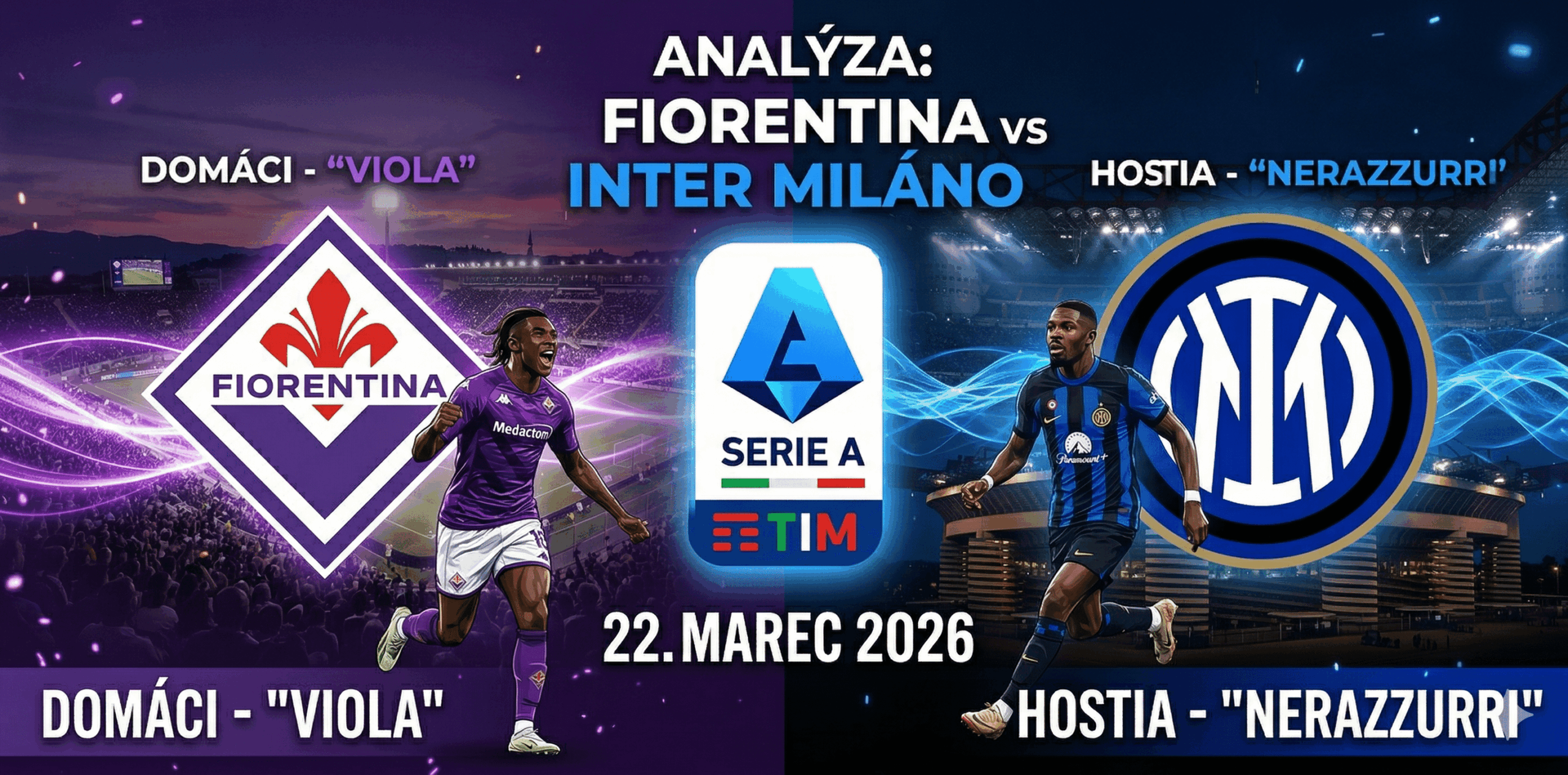 Preview Serie A zápas Fiorentina verzus Inter Miláno