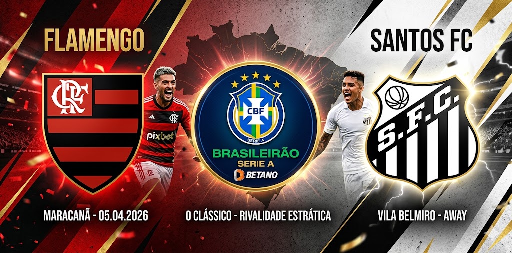 Preview Serie A Betano Flamengo - Santos