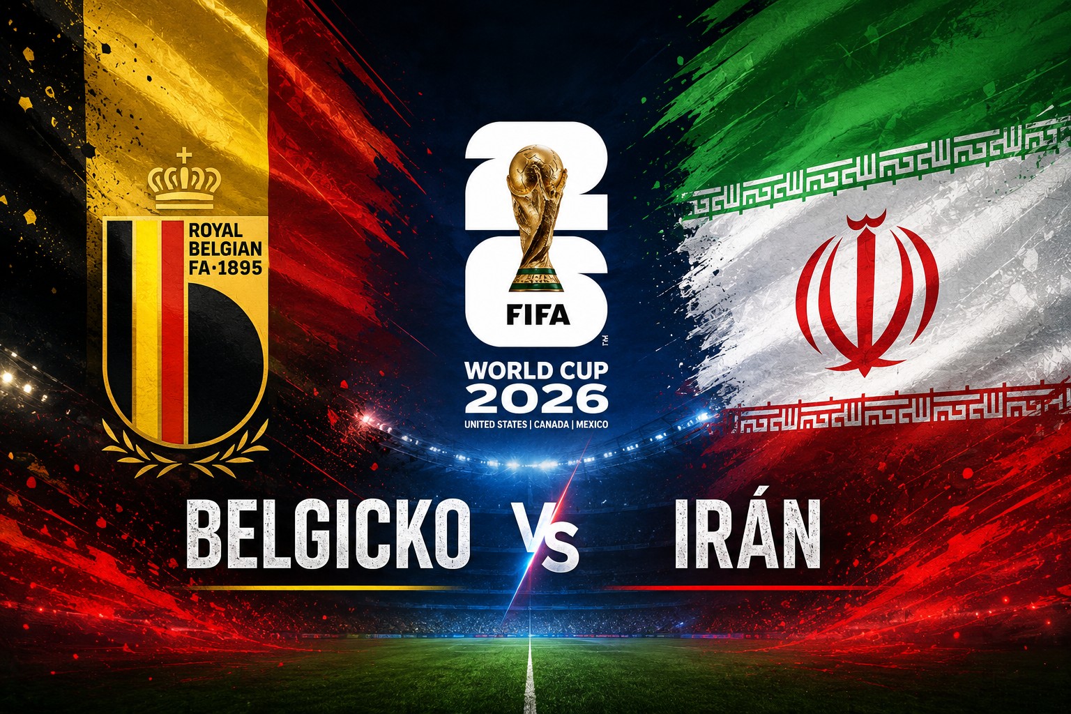 Preview zápasu MS vo futbale 2026 Belgicko - Irán