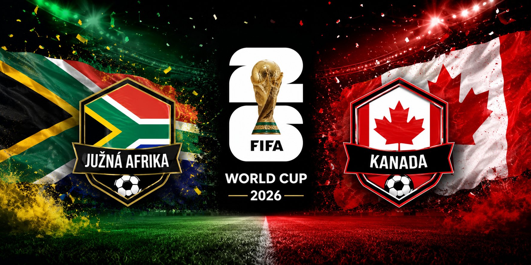 Preview MS vo futbale 2026 zápas Južná Afrika - Kanada